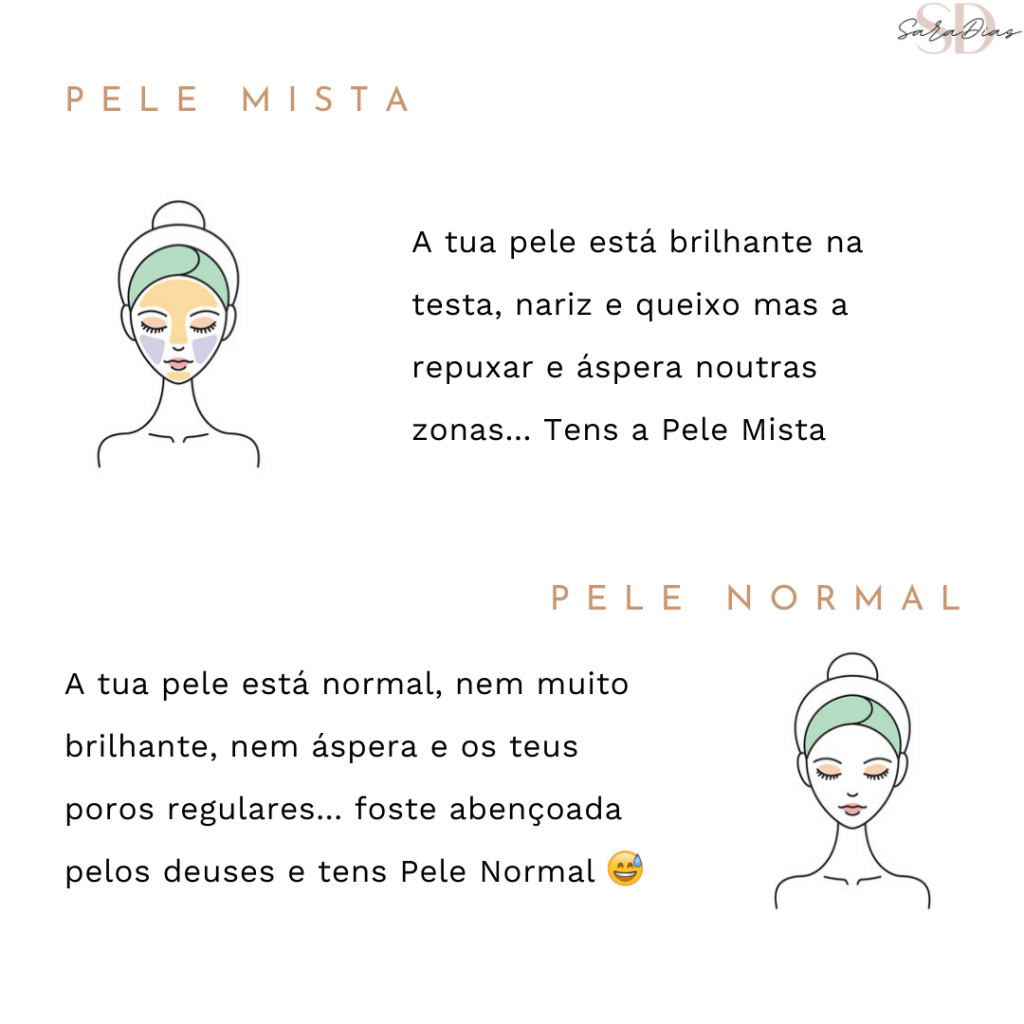 tipos de pele